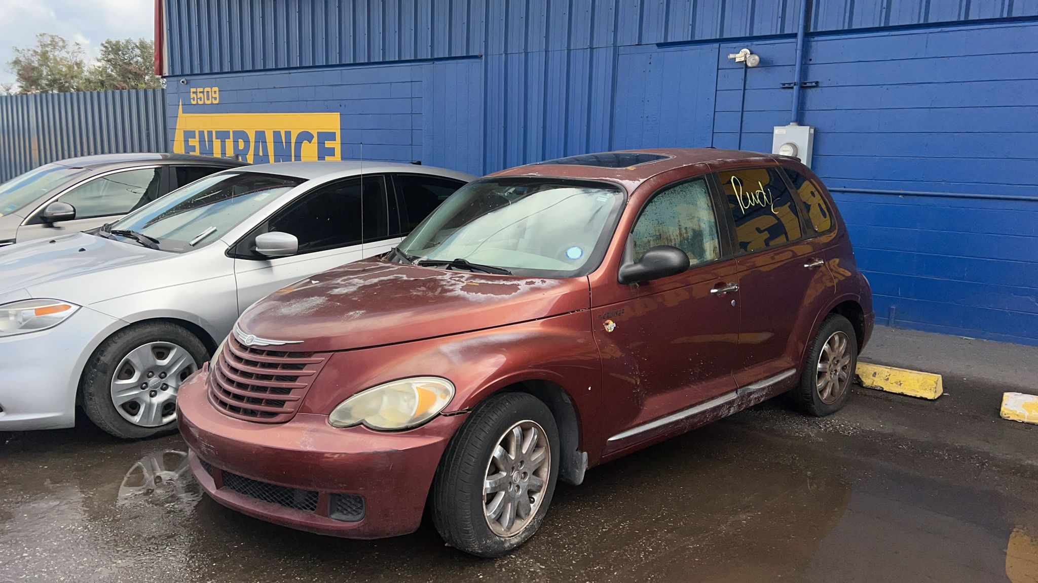Cash for Junk Cars – Junk PT Cruiser At Junkyard